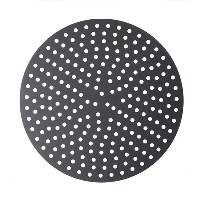 American Metalcraft EZ18917P 17" Pizza Pan, 16-17" Round, 18-Gauge Aluminum, Edge, Dishwasher Safe
