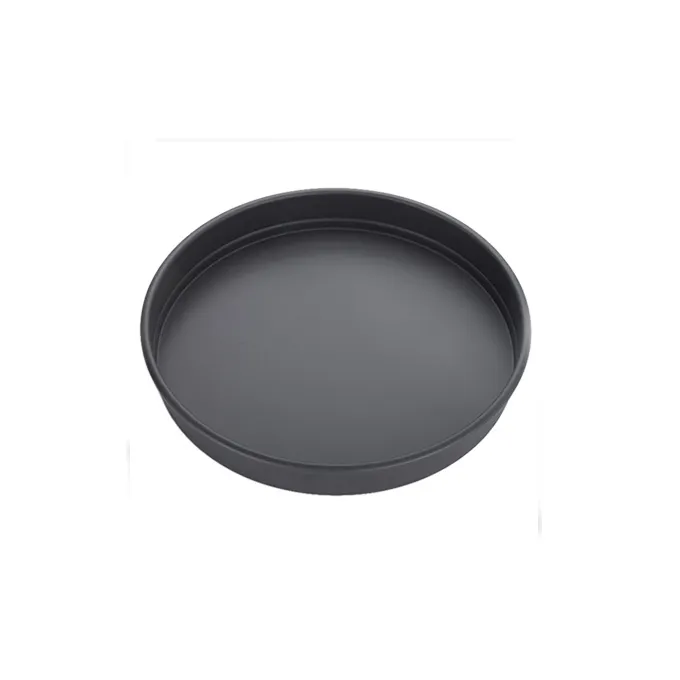 American Metalcraft EZ5010 - 10" Round Pizza Pan, Straight-Sided, Self-Stacking Aluminum