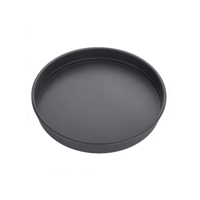American Metalcraft EZ5012 - 12" Round Deep‑Dish Pizza Pan, Straight‑Sided Self‑Stacking Aluminum