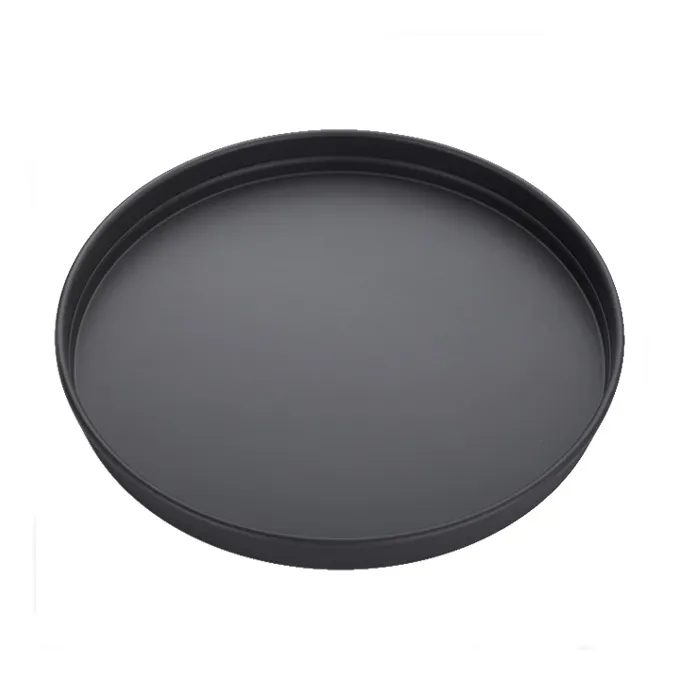 American Metalcraft EZ5114 Pizza Pan – 14" Round Deep‑Dish, Straight‑Sided Aluminum, Solid Build