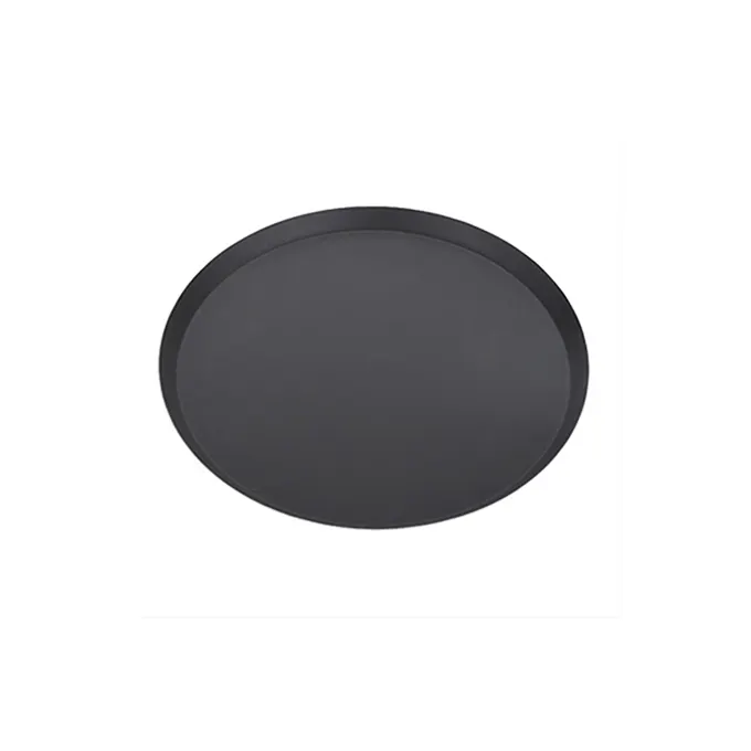 American Metalcraft EZCAR7 Pizza Pan – 7" Round Tapered, Unfinished Edge, Stackable Aluminum