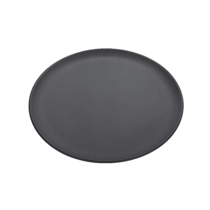 American Metalcraft EZCTP11 - 11" Round Coupe Pizza Pan, Aluminum, Flat Bottom, Stackable, Durable