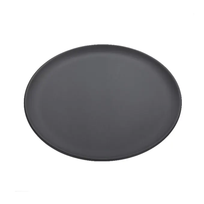 American Metalcraft EZCTP13 - 13" Aluminum Pizza Pan, Curved Rim, Flat Bottom, Stackable, Commercial