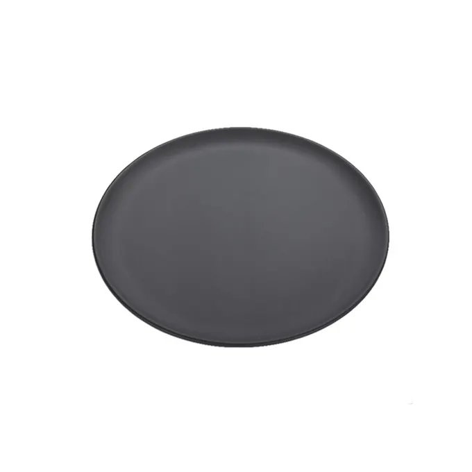 American Metalcraft EZCTP7 - 7" Round Coupe Pizza Pan, Aluminum, Curved Rim, Stackable, Commercial