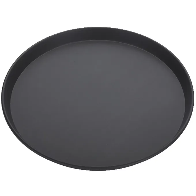 American Metalcraft EZDEP18 Pizza Pan – 18" Round, 1" Deep, Tapered Nesting, Stackable Aluminum
