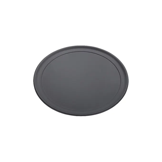 American Metalcraft EZTP6 - 6" Round Pizza Pan, Wide Rim, Bottom, Stackable Aluminum Construction