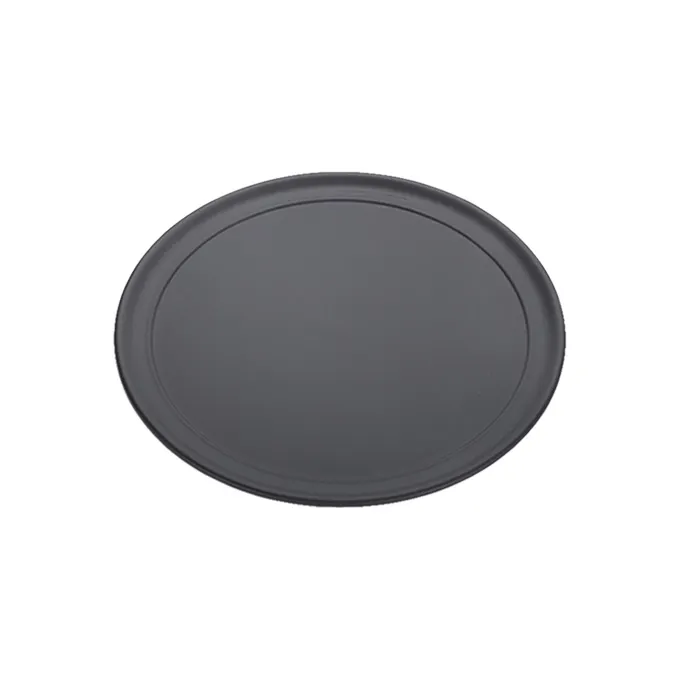 American Metalcraft EZTP8 Pizza Pan, 8" Round Wide Rim, Stackable Aluminum, Thin‑Crust Baking
