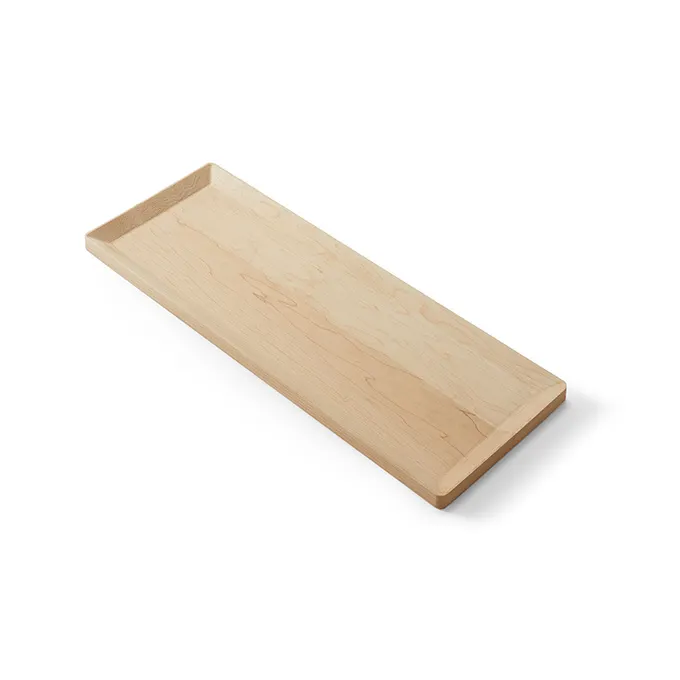 American Metalcraft LRP24 Lyselle Rectangular Serving Board, 24" L x 8-3/4" W x 3/4" H, Maple Wood