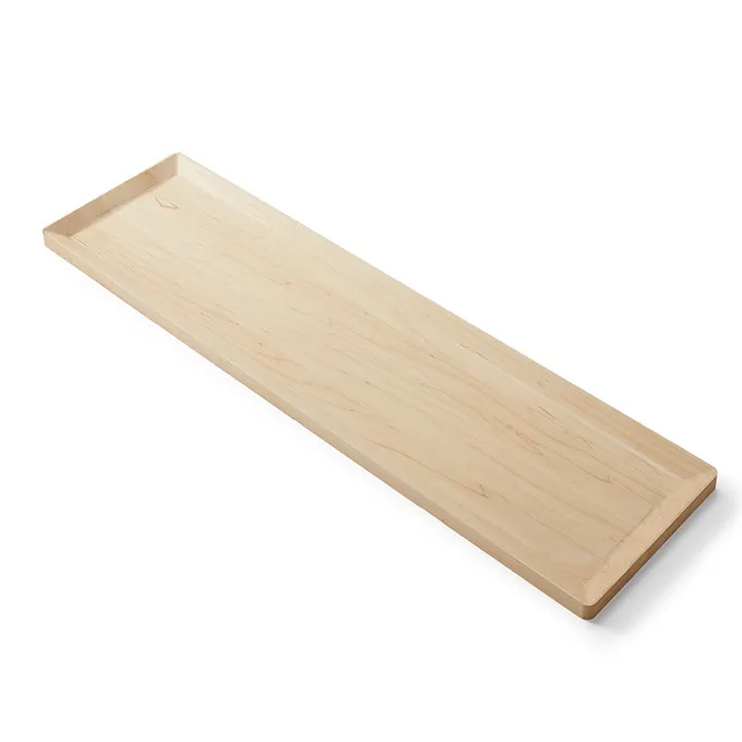 American Metalcraft LRP32 - Rectangular Serving Board 32" L x 8-3/4" W x 3/4" H Maple Wood No Handle