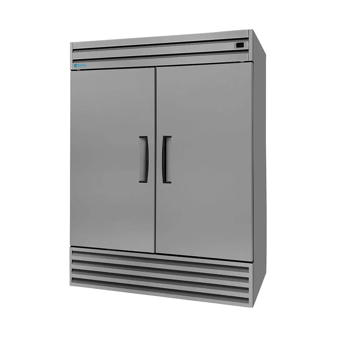 Excellence CR-43HC 54" 2-Section Reach-In Refrigerator w/ 2 Solid Doors, Bottom Mount, Painted Exterior, 43 cu. ft.