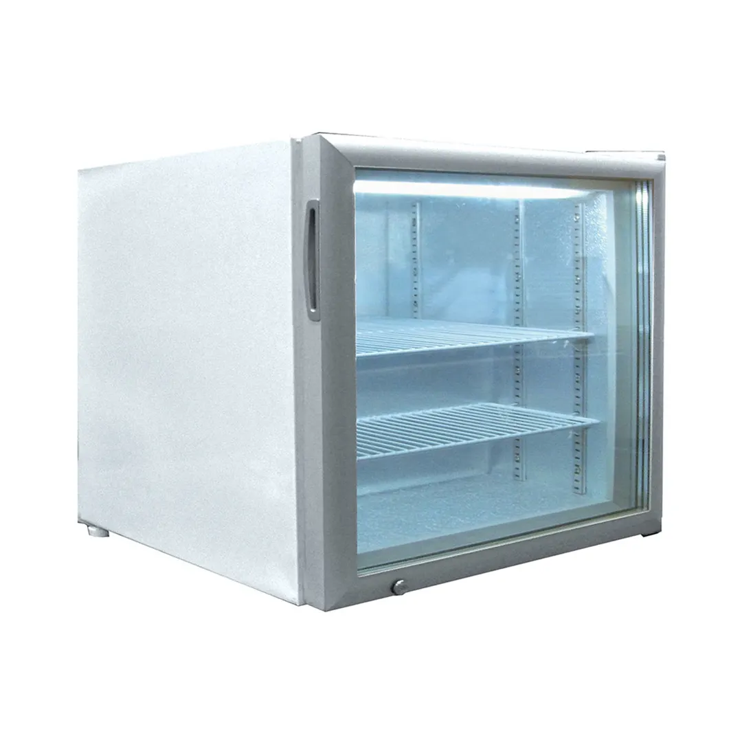 Excellence CTF-2HC - 22" Countertop Glass Door Freezer, 1.9 cu ft, White, 1/4 HP, -15° to 15°
