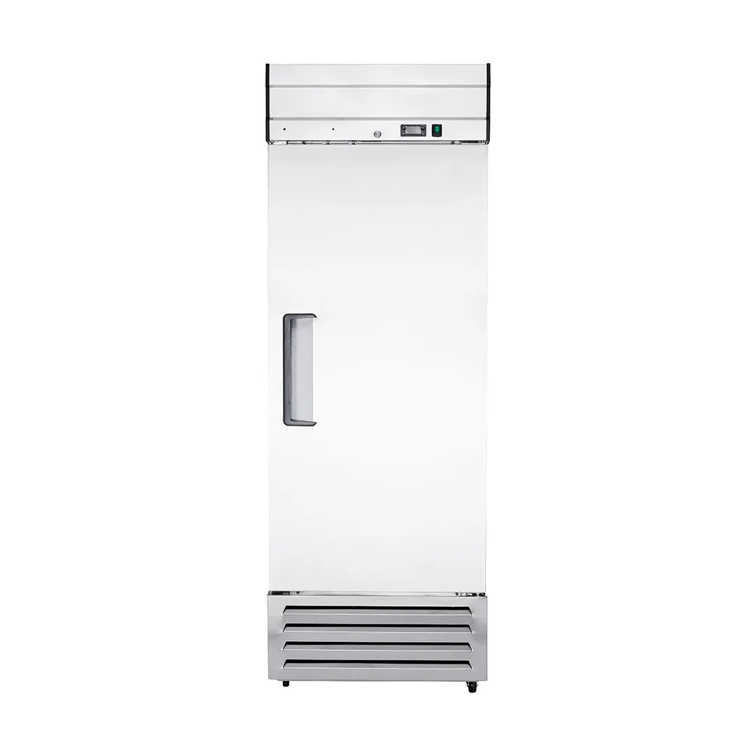 Excellence DSS-19F 27-1/8" 1-Solid Door Reach-In Freezer, Bottom Mount, 19.3 cu. ft., Stainless Steel