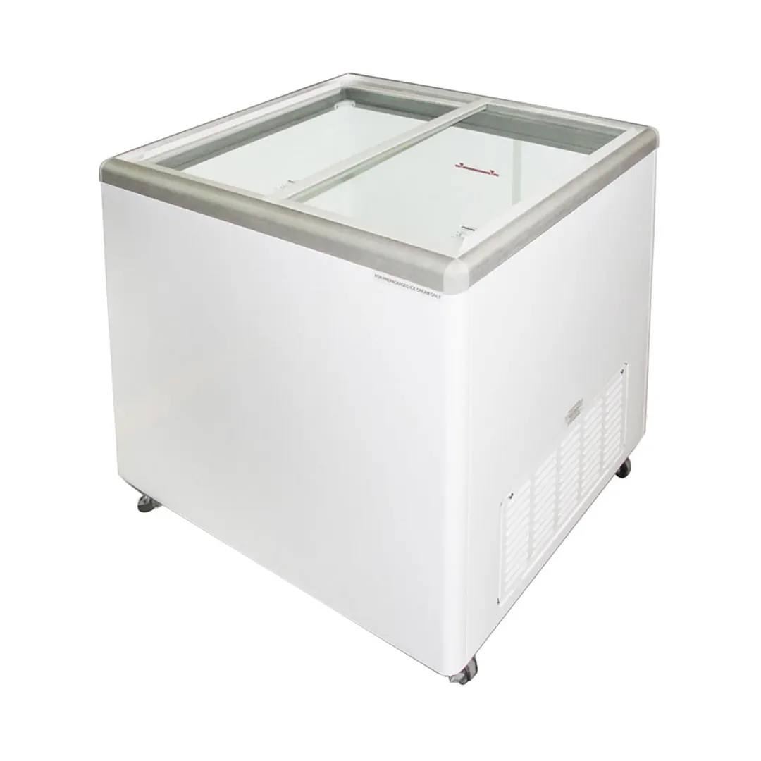 Excellence EURO-10HC 40" Flat Lid Ice Cream Display Freezer, 9.6 cu. ft.