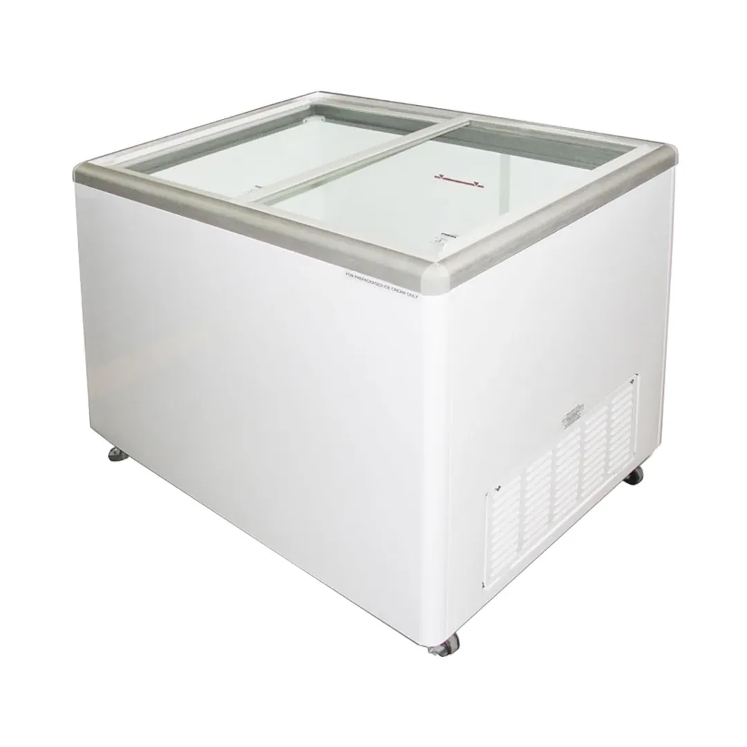 Excellence EURO-13HC 48" Flat Lid Ice Cream Display Freezer, 12.5 cu. ft.