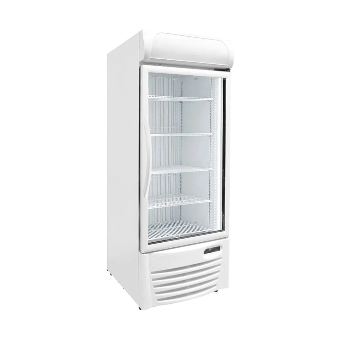 Excellence GDF-22 30" 1 Glass Door Merchandiser Freezer in White, 22.7 cu. ft.