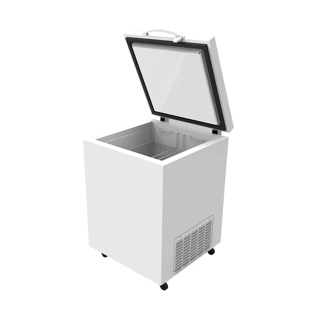 Excellence ISL-5 Dipping Cabinet, 6×3‑gal Tubs, Lock, R290, -13° to 0° Range, 115V 1/5 HP, Casters