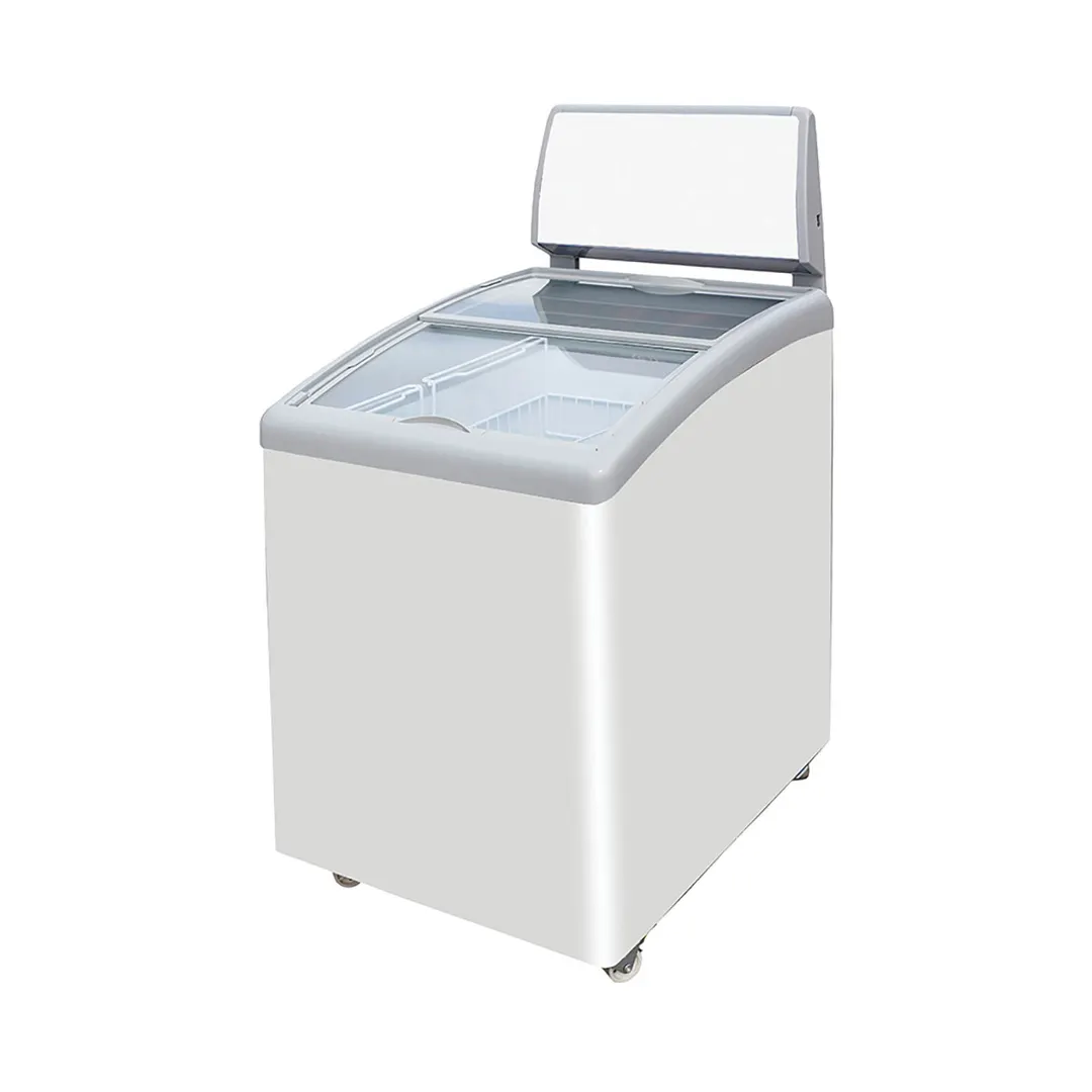Excellence MB-2HCD 23" Dual Temp Glass Chest Refrigerator/Freezer, 4.8 cu. ft.