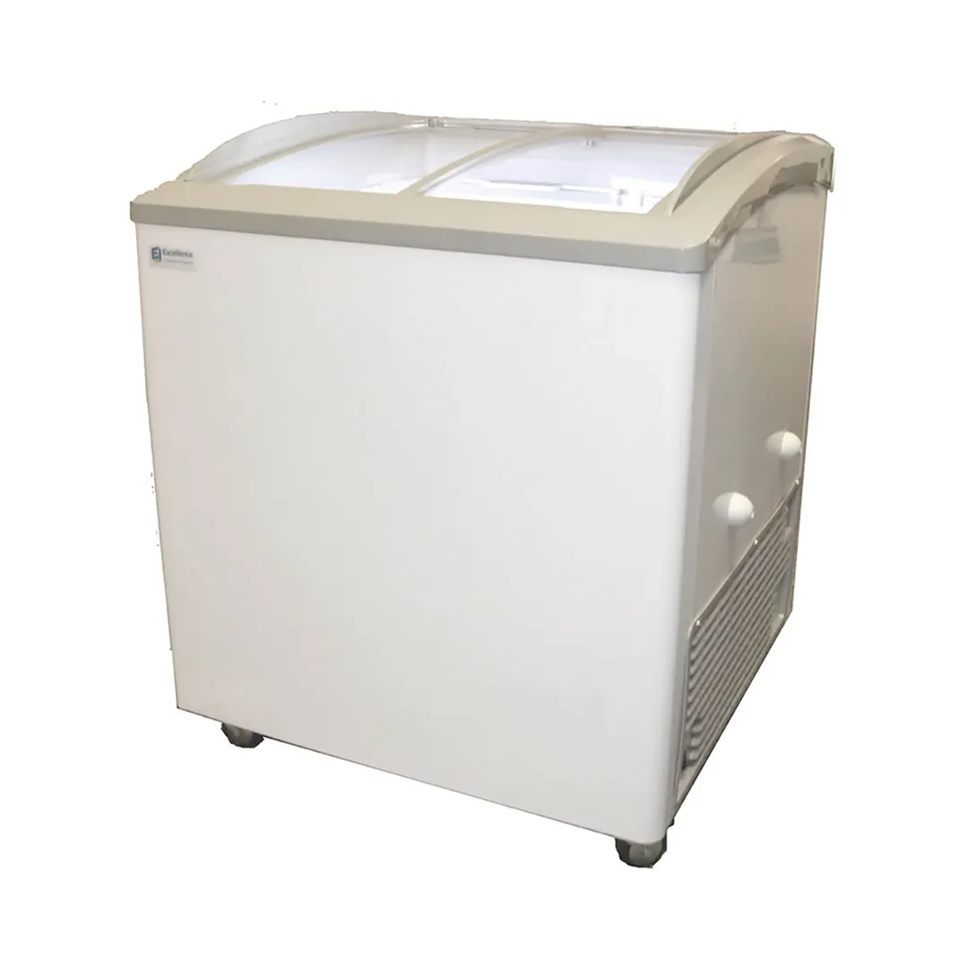 Excellence VB-2HC 29" Curved Lid Ice Cream Display Freezer, 6.3 cu. ft.
