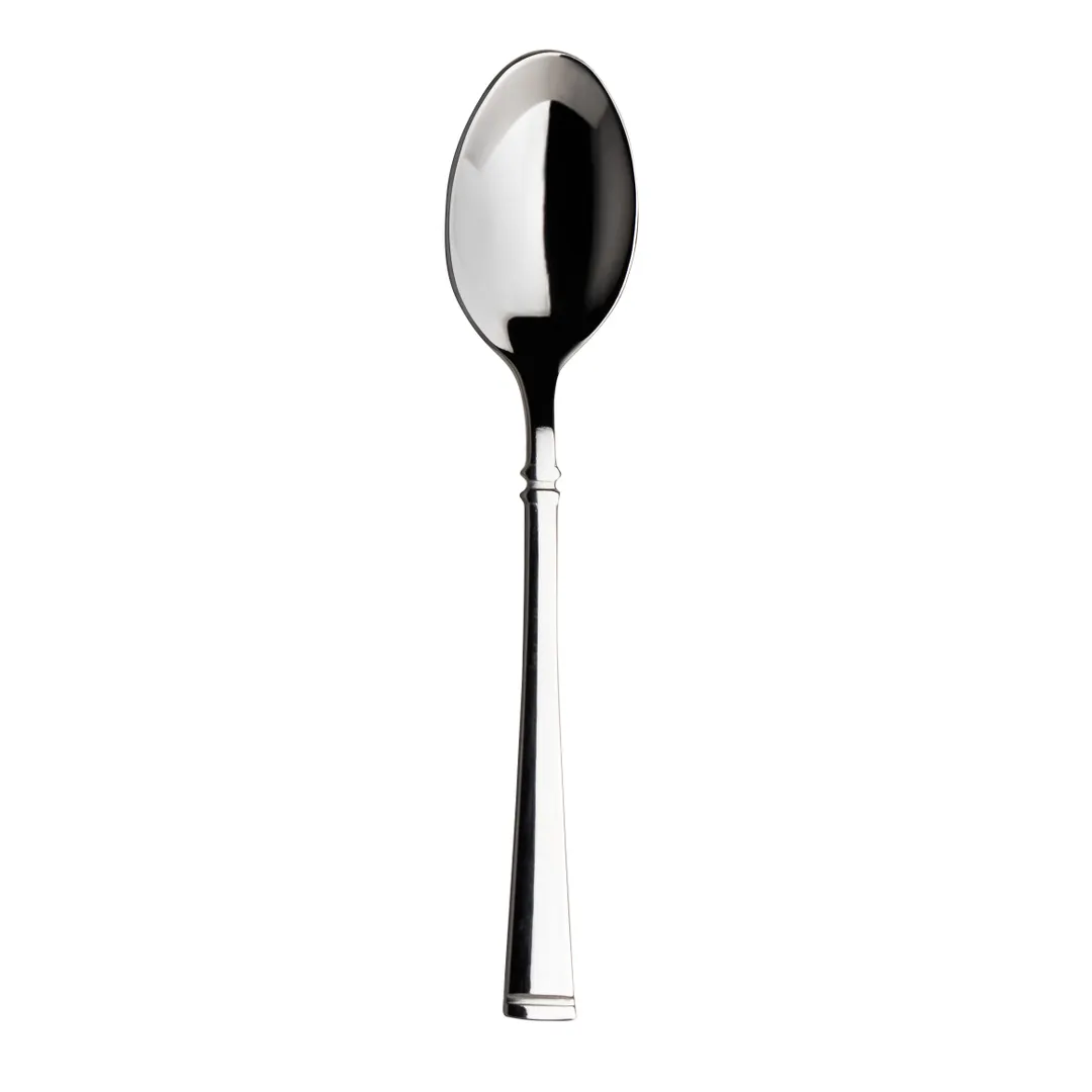 Steelite 5730SX001 - 6" Teaspoon, 18/10 Stainless Steel, Hamilton Brushed Folio Flatware – 1 Dozen