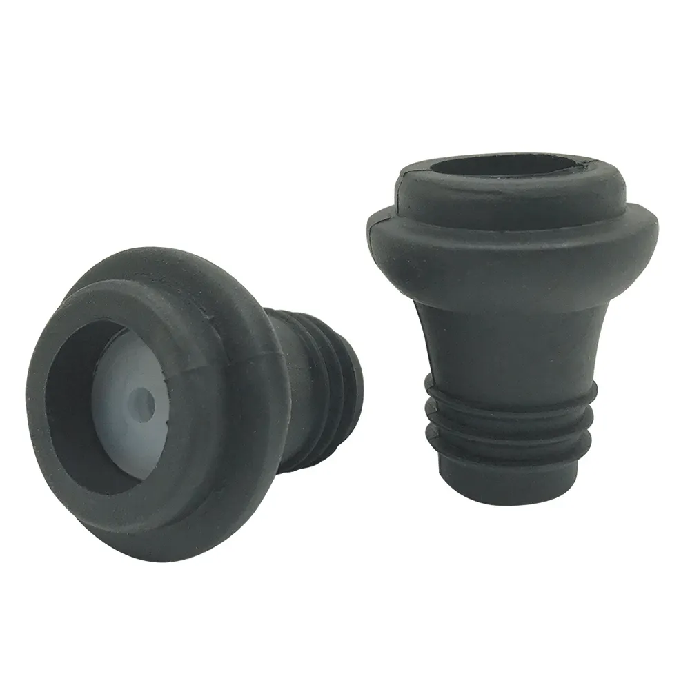 Taylor Precision 5262463 Rabbit Wine Stoppers - Rubber Stopper Only, 10 per Bag - 10/Bag