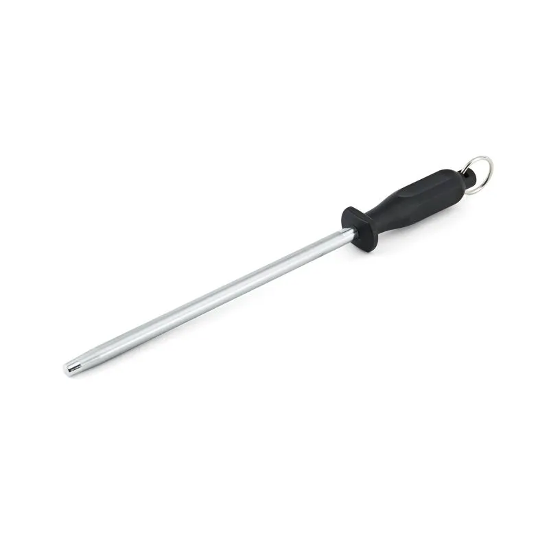 Taylor Precision 5265072 Diamond Sharpening Steel, 10" Blade, Black Nylon Handle – Sharpening Tool
