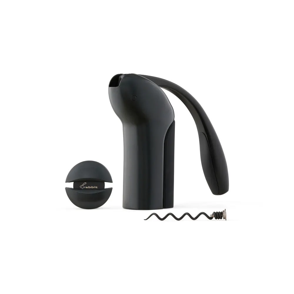 Taylor Precision 5308664 Vertical Rabbit Corkscrew, Twist & Pull, Black Metal Blade, 8" Length
