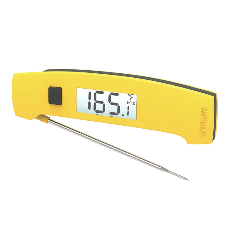 Taylor Precision 9868FDA Thermometer T 1.5mm Probe -40°F to 572°F 270° Pivot 180° Display IP67 Case
