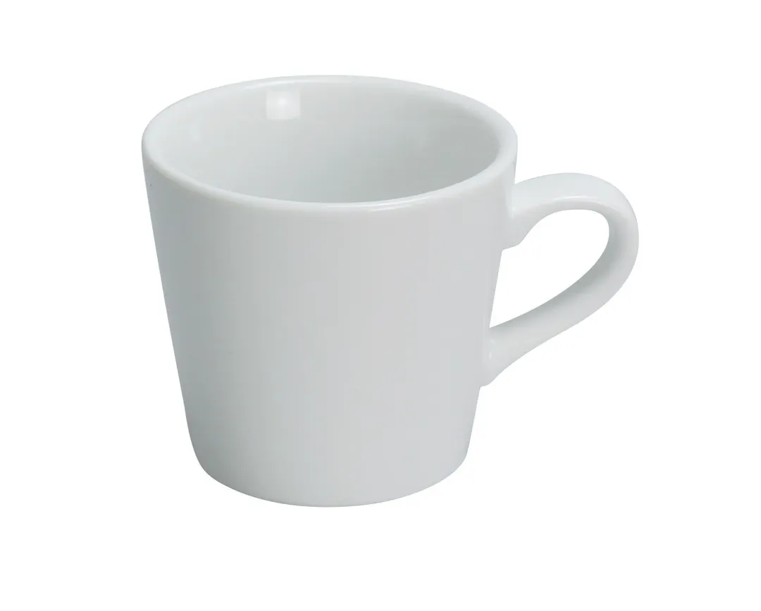 Yanco AC-1 - 7 Oz White Porcelain Cup, 3-1/4" Dia x 3" H Dishwasher, Oven & Microwave Safe - Dozen