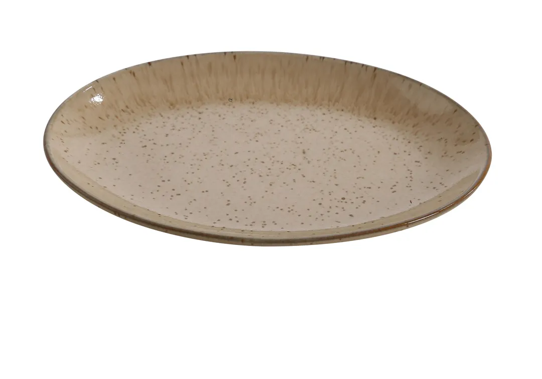 Yanco AG-208 Agate Oval Platter, 8" x 5-1/2" Rim, Porcelain, Dishwasher & Microwave Safe - Dozen
