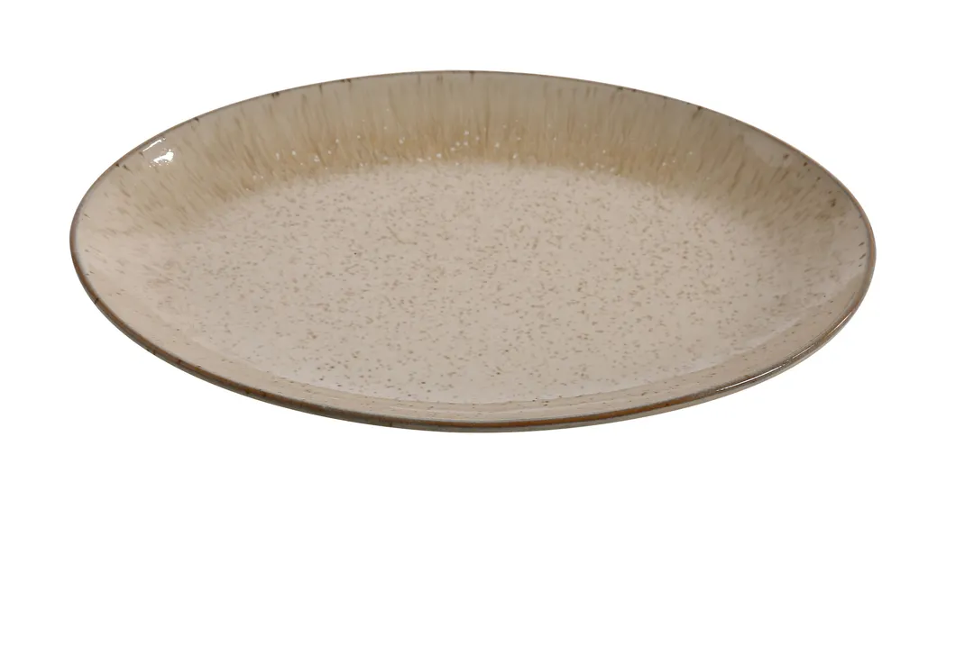 Yanco AG-214 Agate Oval Platter, 14" x 10" Porcelain, Glazed Coupe Rim, Dishwasher Safe - Dozen