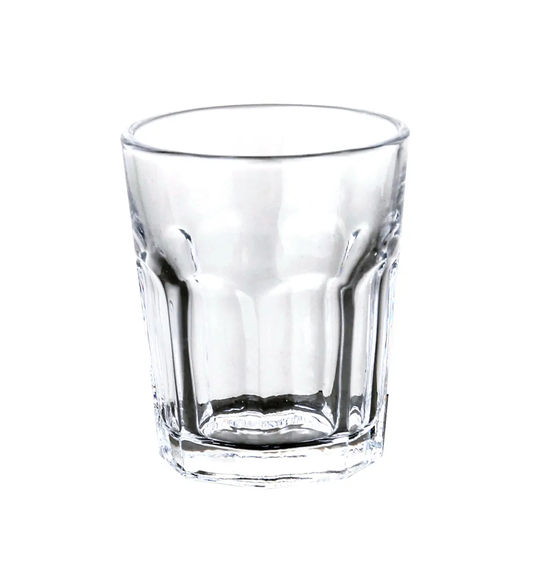 Yanco AM-101 Shot Glass, 1.5 Oz Clear, 1 7/8" W/D x 2 1/8" H, Dishwasher-Safe, Lead-Free - Dozen