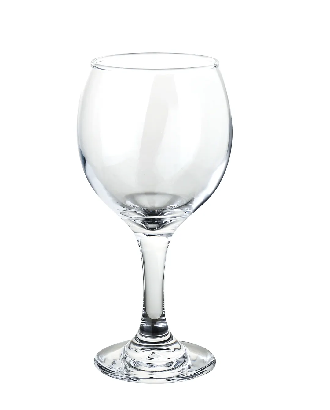 Yanco AS-110 - Clear Stemmed Wineglass, 10‑12 oz, 2 5/8" W × 2 5/8" D × 6 5/8" H, Crystal - Dozen