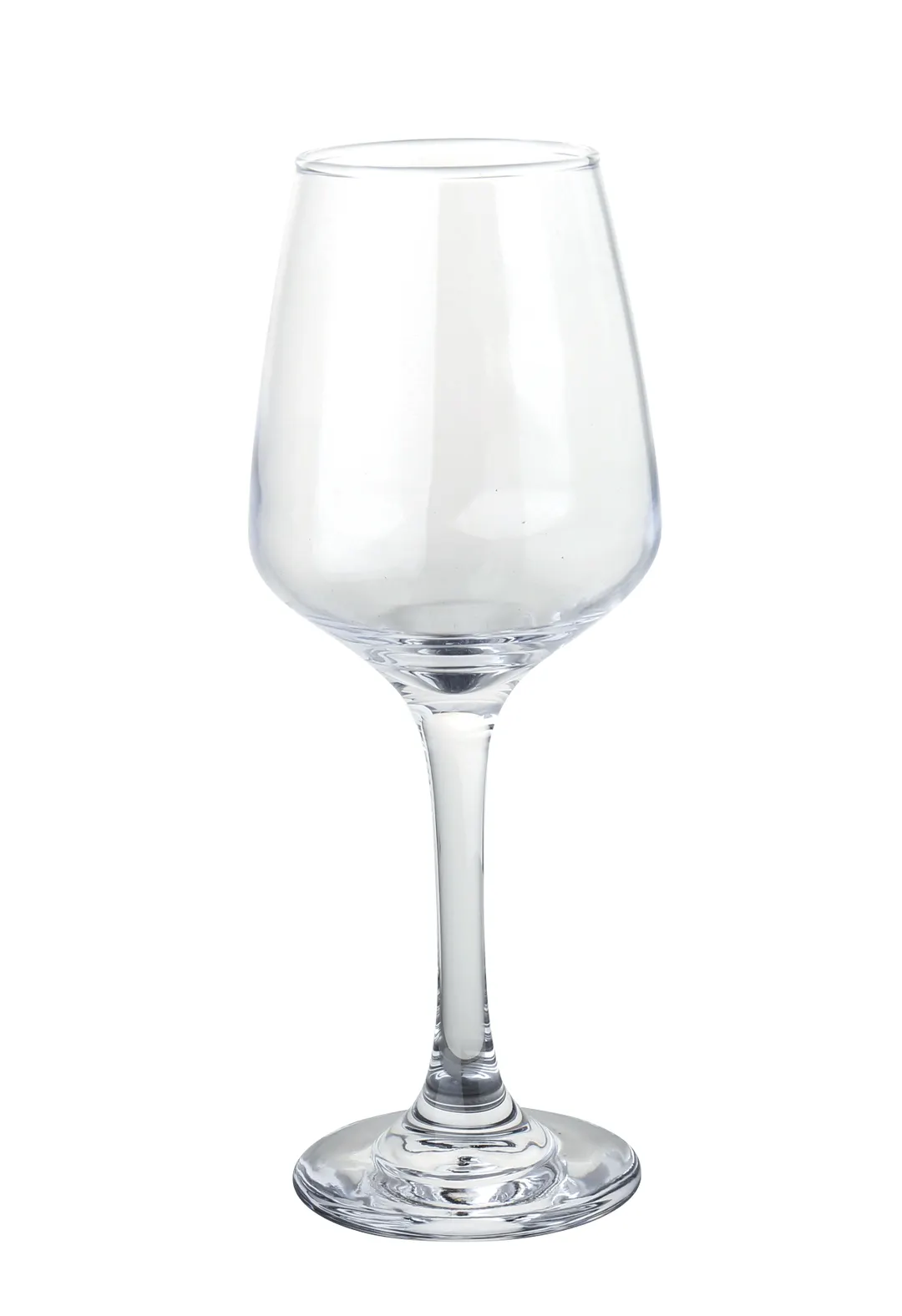 Yanco AS-112 - Wine Glass, 12 Oz, 2 3/8"W x 3"D x 8 1/4"H Lead‑Free Crystal Dishwasher Safe - Dozen