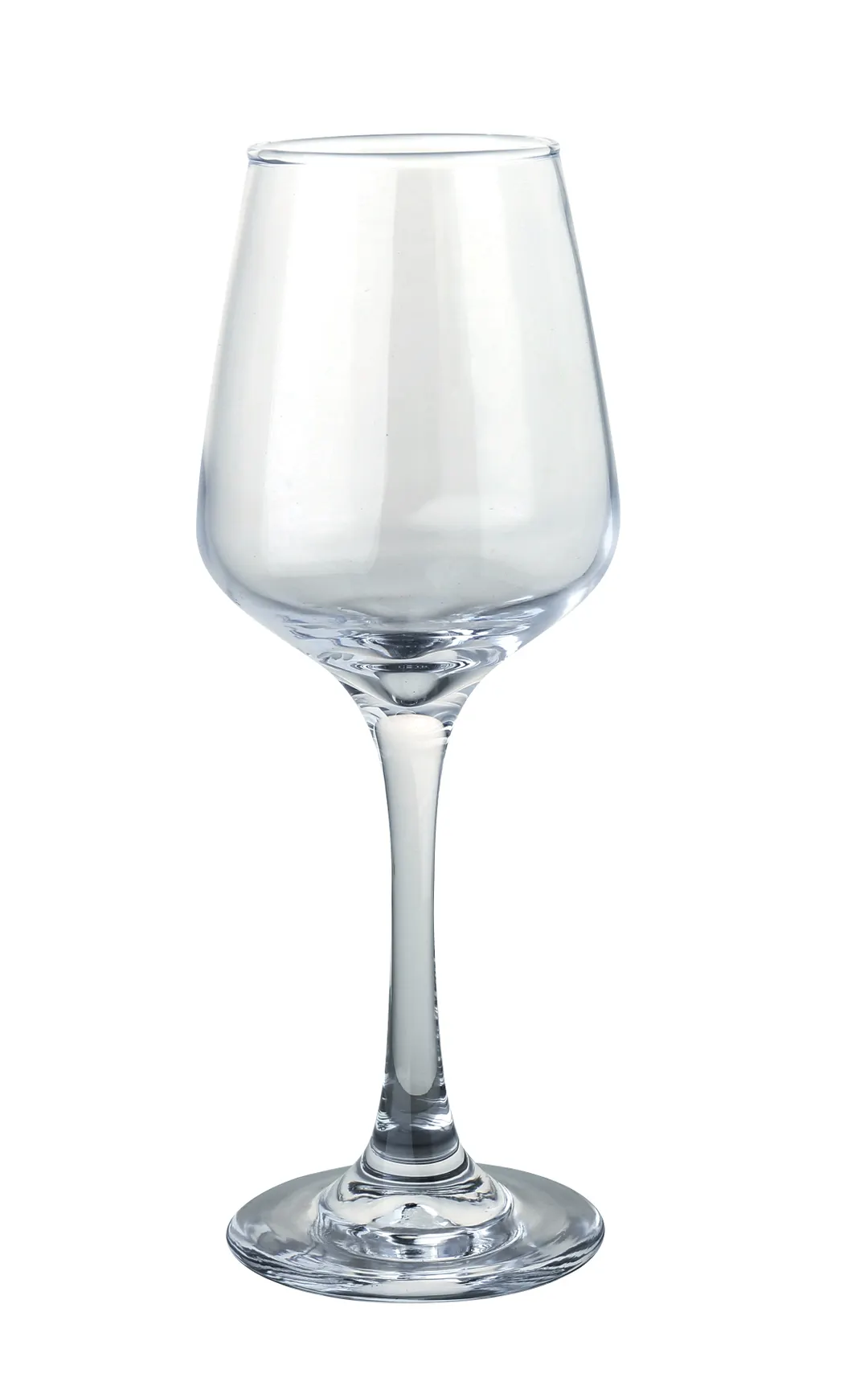Yanco AS-708 Stemmed Wine Glass, 8.5 Oz Clear Lead‑Free Crystal, 2 1/8" W x 3" D x 8" H - Dozen