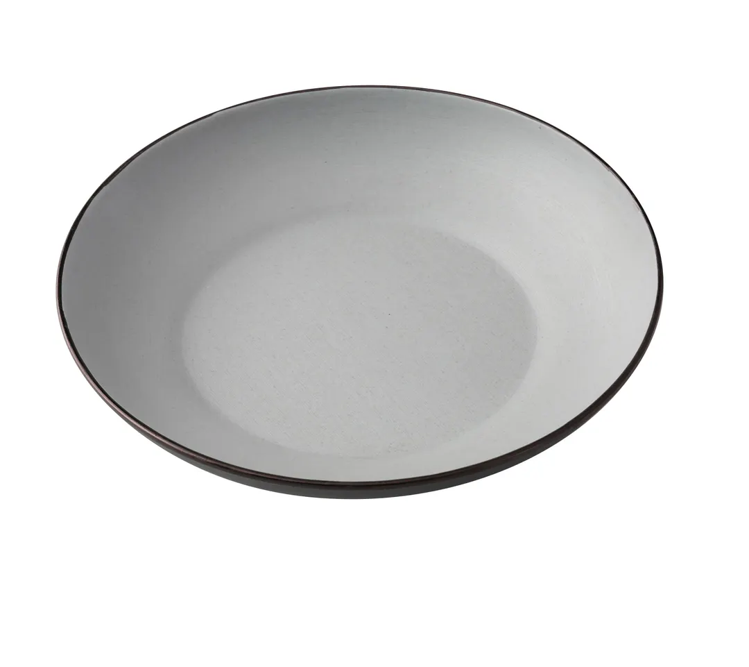Yanco BM-708 - 8" Melamine Bowl, 20 oz, Two‑Tone Color, Dishwasher Safe - Dozen