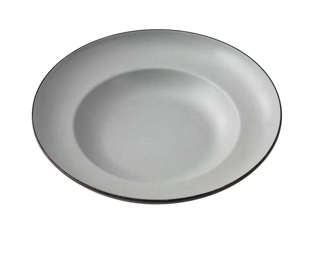 Yanco BM-810 - 10-3/4" Round Melamine Bowl, 12 Oz, Two‑Tone, Dishwasher Safe - Dozen