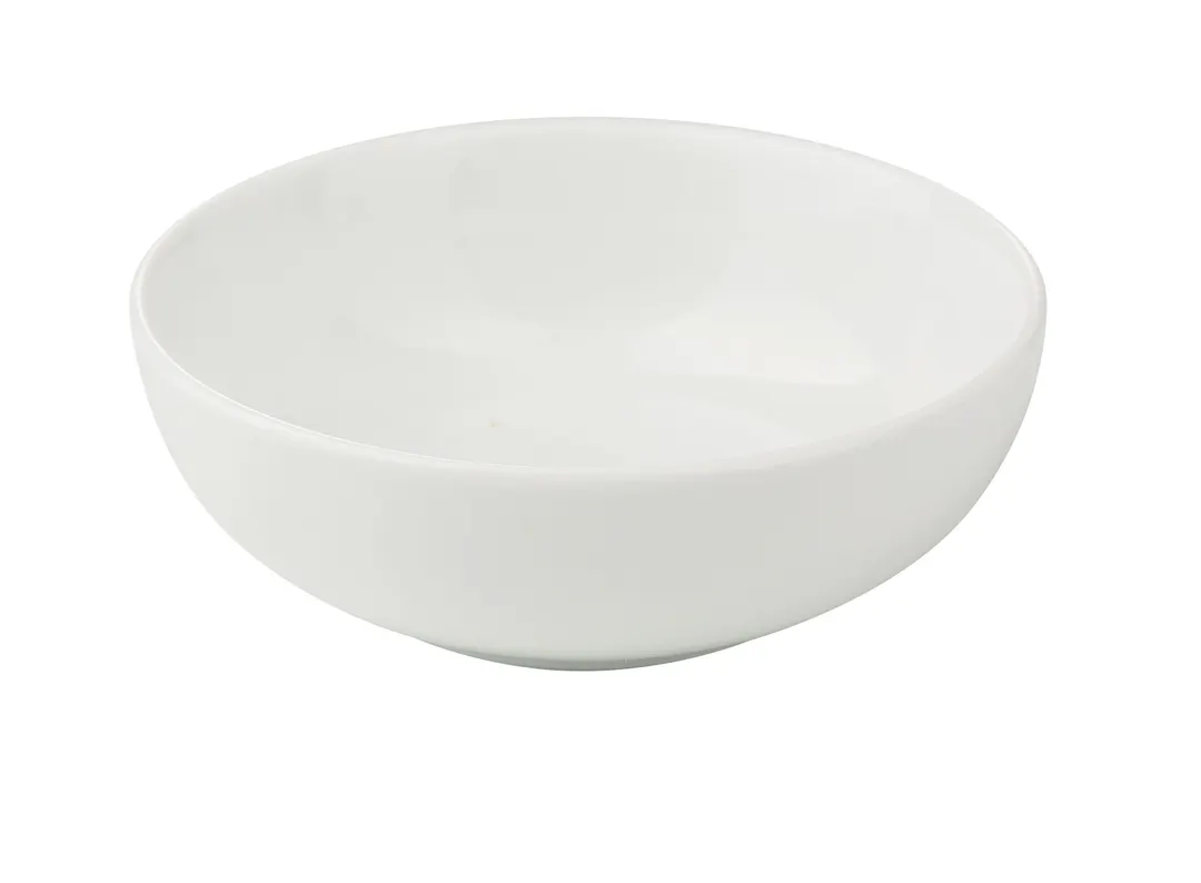 Yanco CA-403 - Sauce Dish, 4" Dia x 1-3/8" H, 5 oz, Porcelain w/ Aluminum, Microwave Safe - Dozen