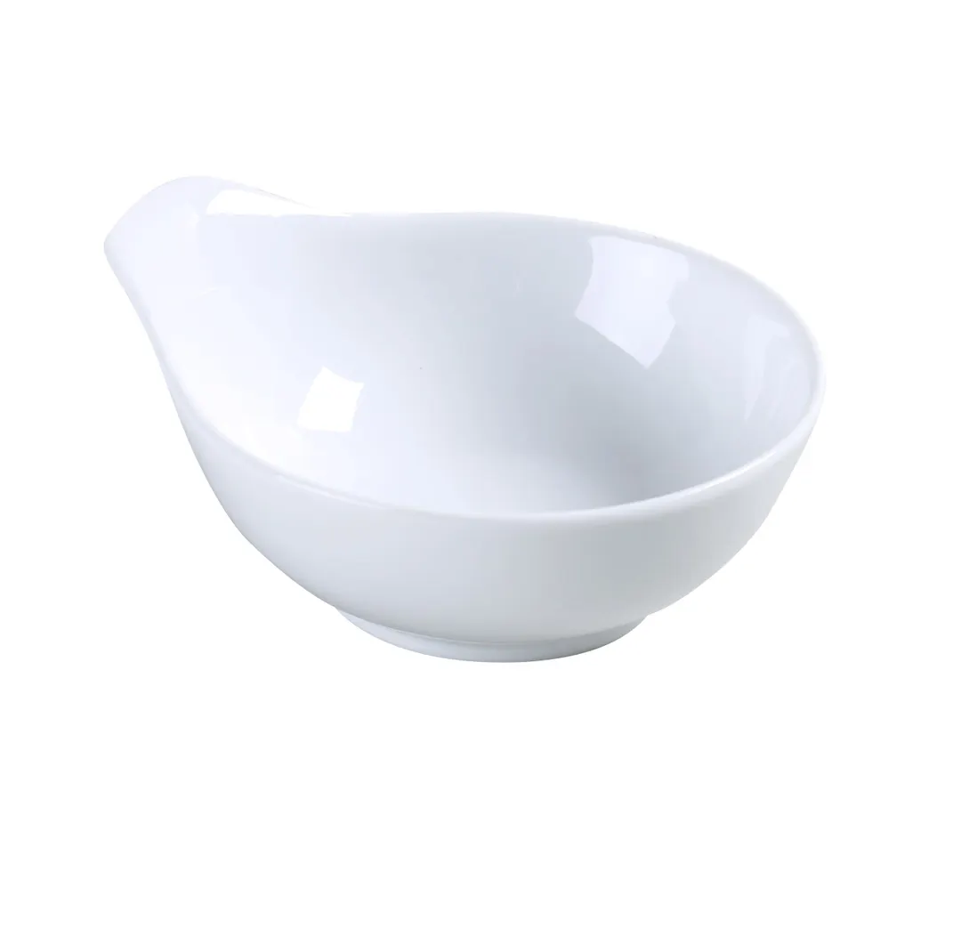 Yanco FU-0104 - Fuji 5" Bone Porcelain Round Soup Bowl, 5oz,Dishwasher/Oven/Microwave Safe - Dozen