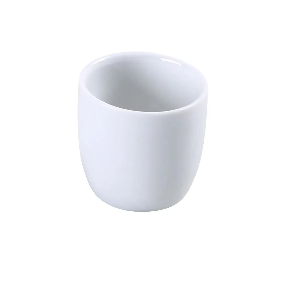 Yanco FU-902 - Porcelain Sake Cup, 1-1/2" Dia x 1-1/2" H, 1.5 oz, Bone White Microwave Safe- Dozen