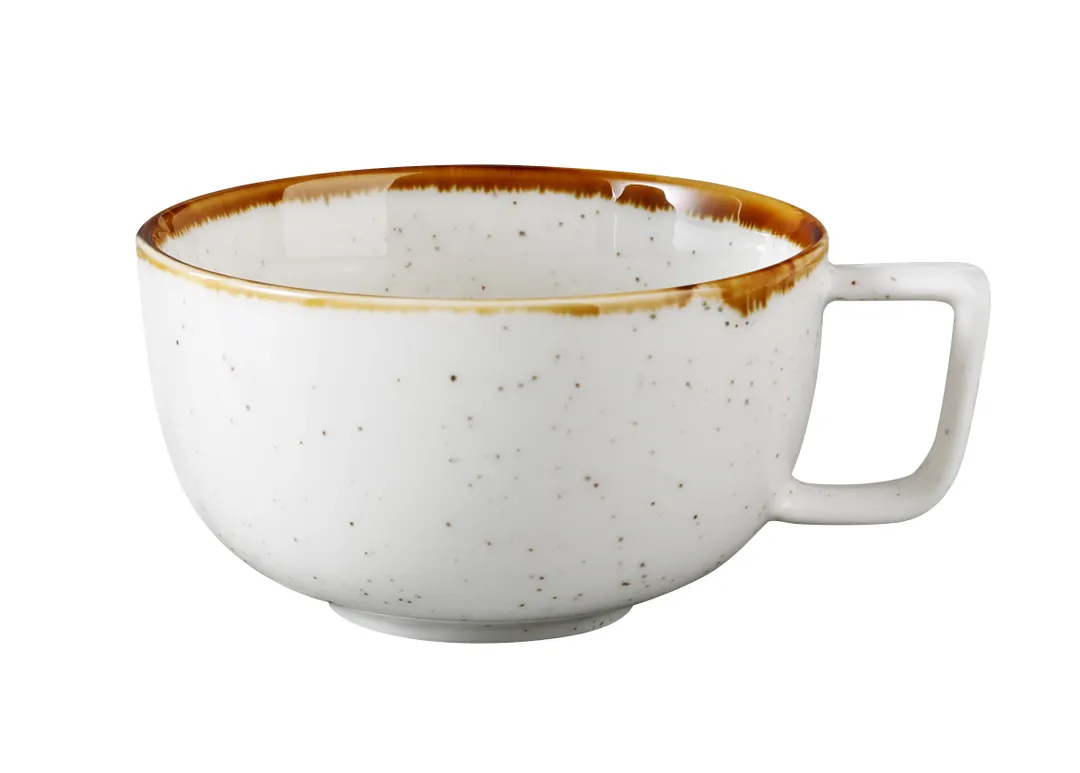 Yanco GL-001 Glory Cup, 8 oz White China, 4" Dia x 2 1/4" H, Dishwasher & Microwave Safe - Dozen