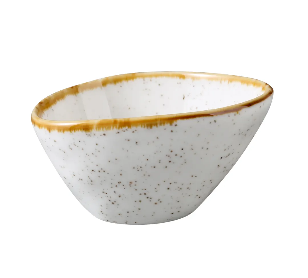 Yanco GL-304 - White China Sauce Dish 4 oz 4" W x 3¼" D x 2¼" H Dishwasher/Microwave Safe - Dozen