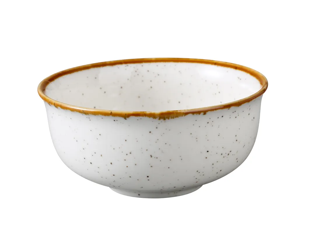 Yanco GL-3104 Rice Bowl, 9 oz, 4 3/8" Dia x 2" H, White China, Dishwasher/Microwave Safe - Dozen