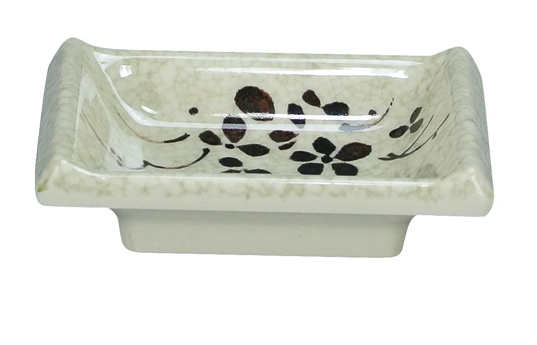 Yanco HO-4046 - Sauce Dish, 2½ oz (¼ qt), 3‑3/4" L × 2‑1/2" W Melamine, Dishwasher Safe - Dozen