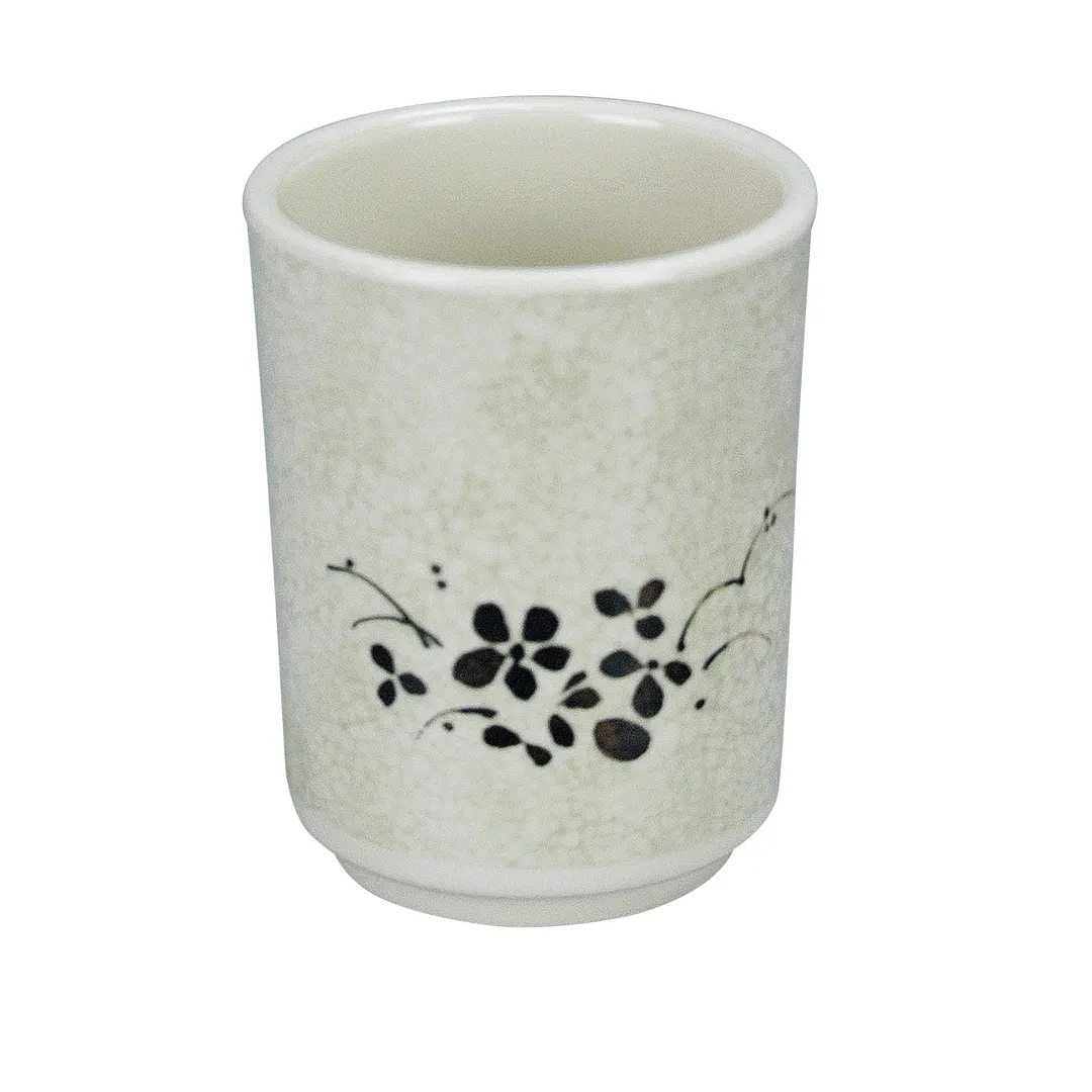 Yanco HO-9305 Honda Tea Cup, 10 oz (3" Dia x 3-3/4" H) Round Melamine, Dishwasher Safe - Dozen