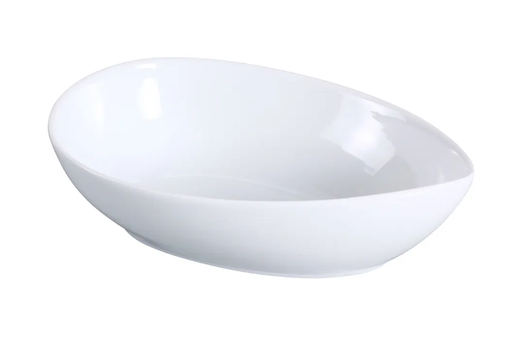 Yanco LK-605 Lion King Teardrop Bowl, 5.5" Diameter, 4 oz, Bone White China, Dishwasher - Dozen