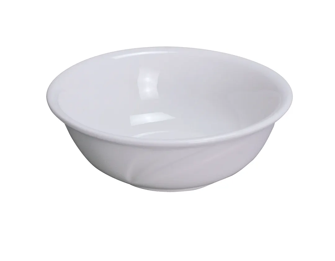 Yanco MM-15 - Nappie 6" Porcelain Bowl, Bone White, 12.5 Oz, Dishwasher & Microwave Safe - Dozen