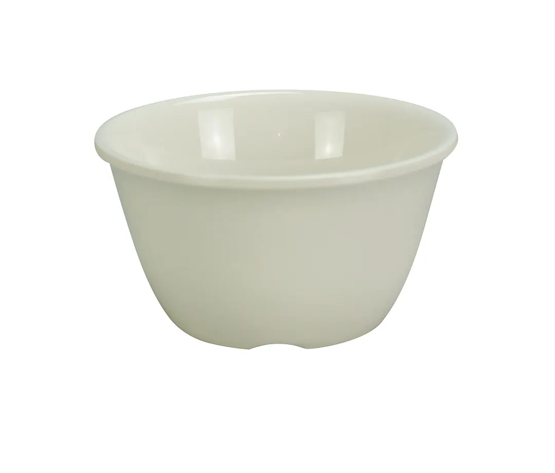 Yanco MS-303IV Bouillon Cup, 7 Oz, 4" Dia x 2" H, Melamine Ivory Heavy-Duty Dishwasher NSF - Dozen