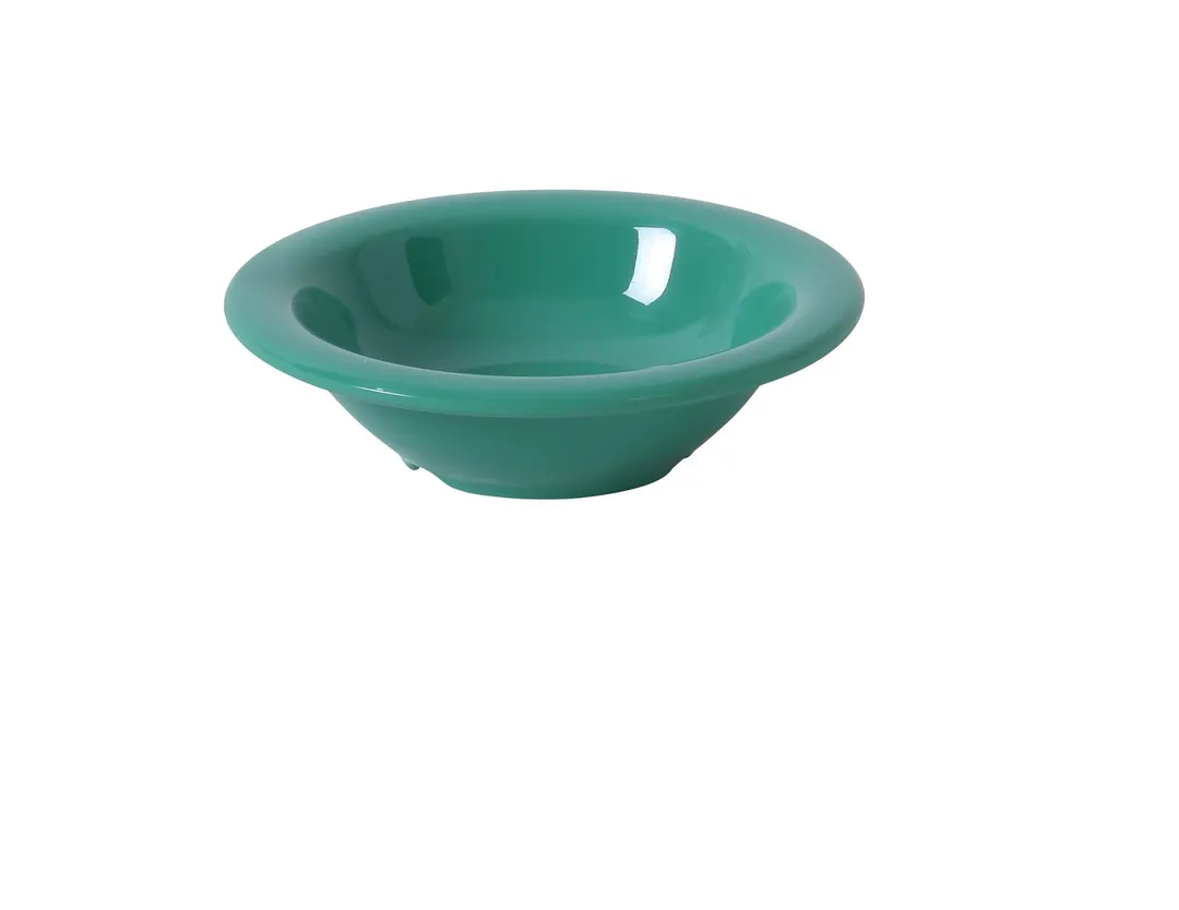 Yanco MS-5044GR - 4.75" Green Melamine Bowl, Heavy‑Duty, 4.5 oz, Dishwasher Safe, NSF - Dozen