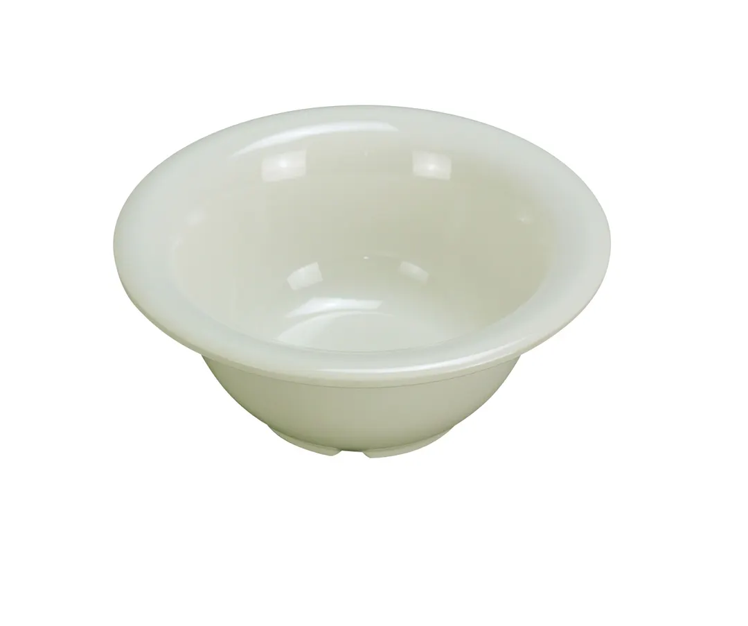 Yanco MS-5510IV - 5" Diameter 10 oz Ivory Melamine Soup Bowl, Heavy Duty, Dishwasher Safe - Dozen