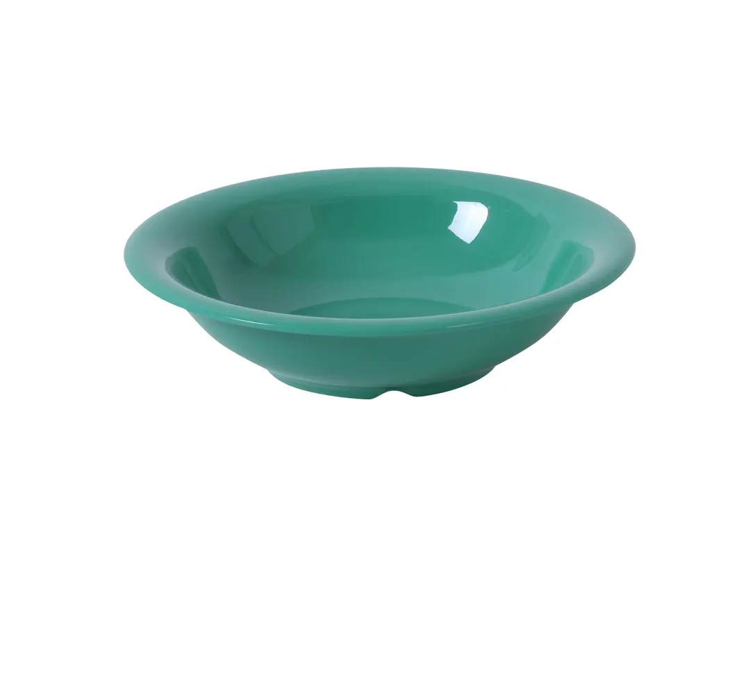 Yanco MS-5716GR - 7-1/2" Green Melamine Soup Bowl, 16 Oz, Dishwasher Safe NSF - Dozen